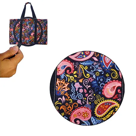 Paisley Whirl Shopping Utility Tote Bag