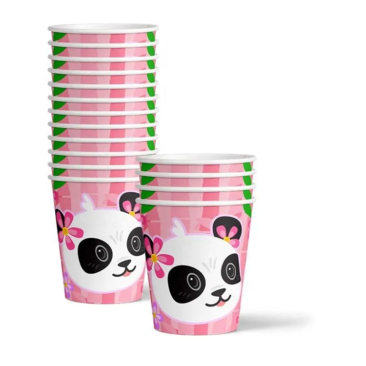 Panda Theme Birthday Party Cutlery Package