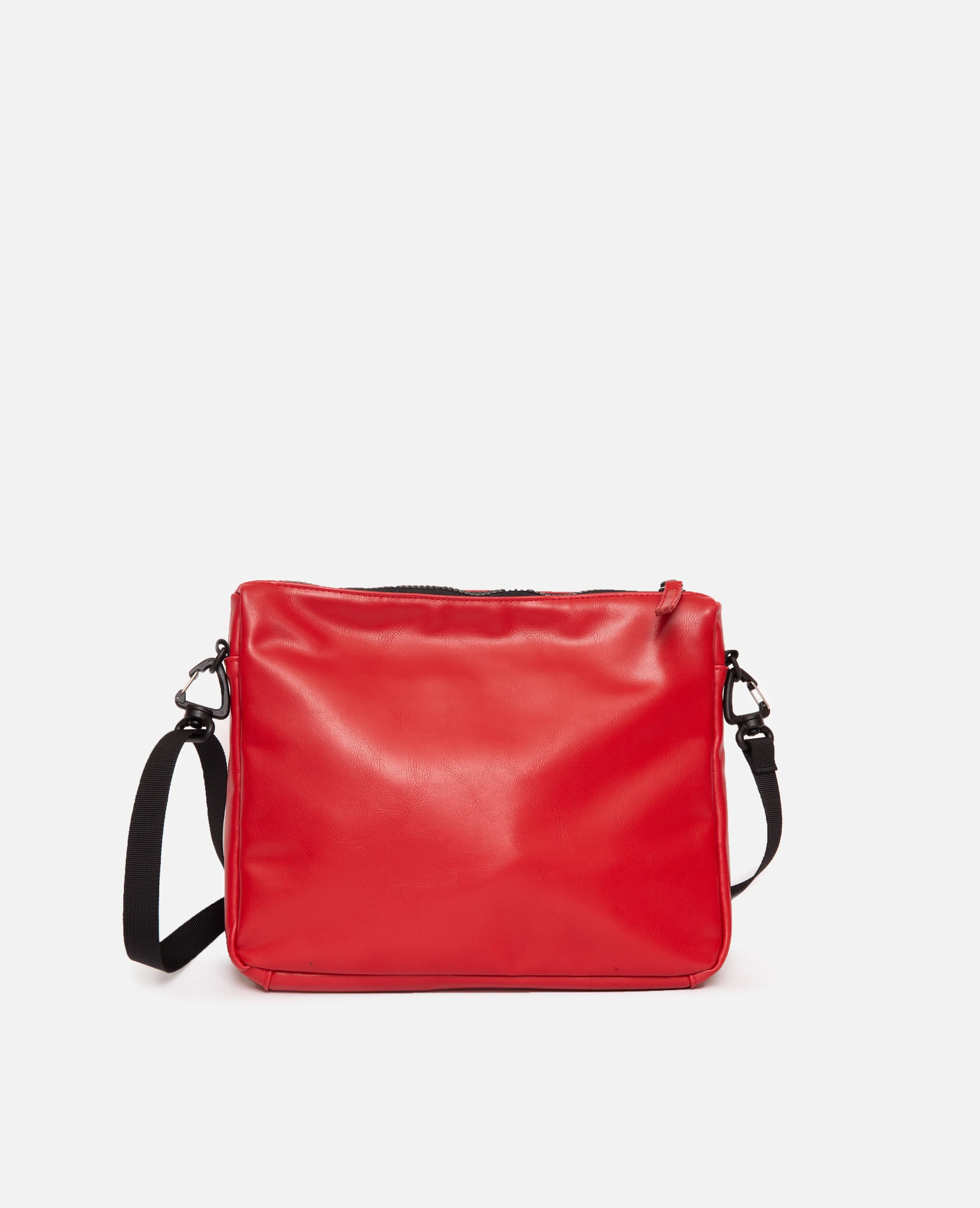 Patta Faux Leather Shoulder Bag (High Risk Red)