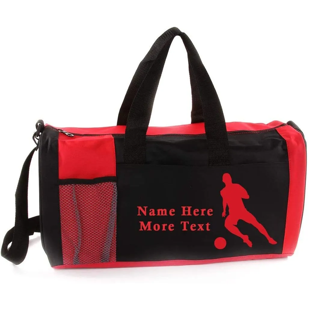 Personalized Kid's Sports Duffel Bag - Soccer