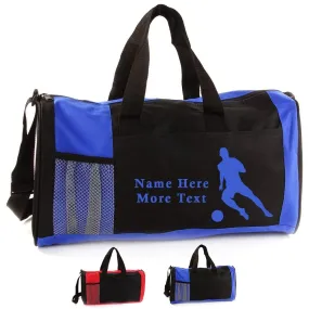 Personalized Kid's Sports Duffel Bag - Soccer