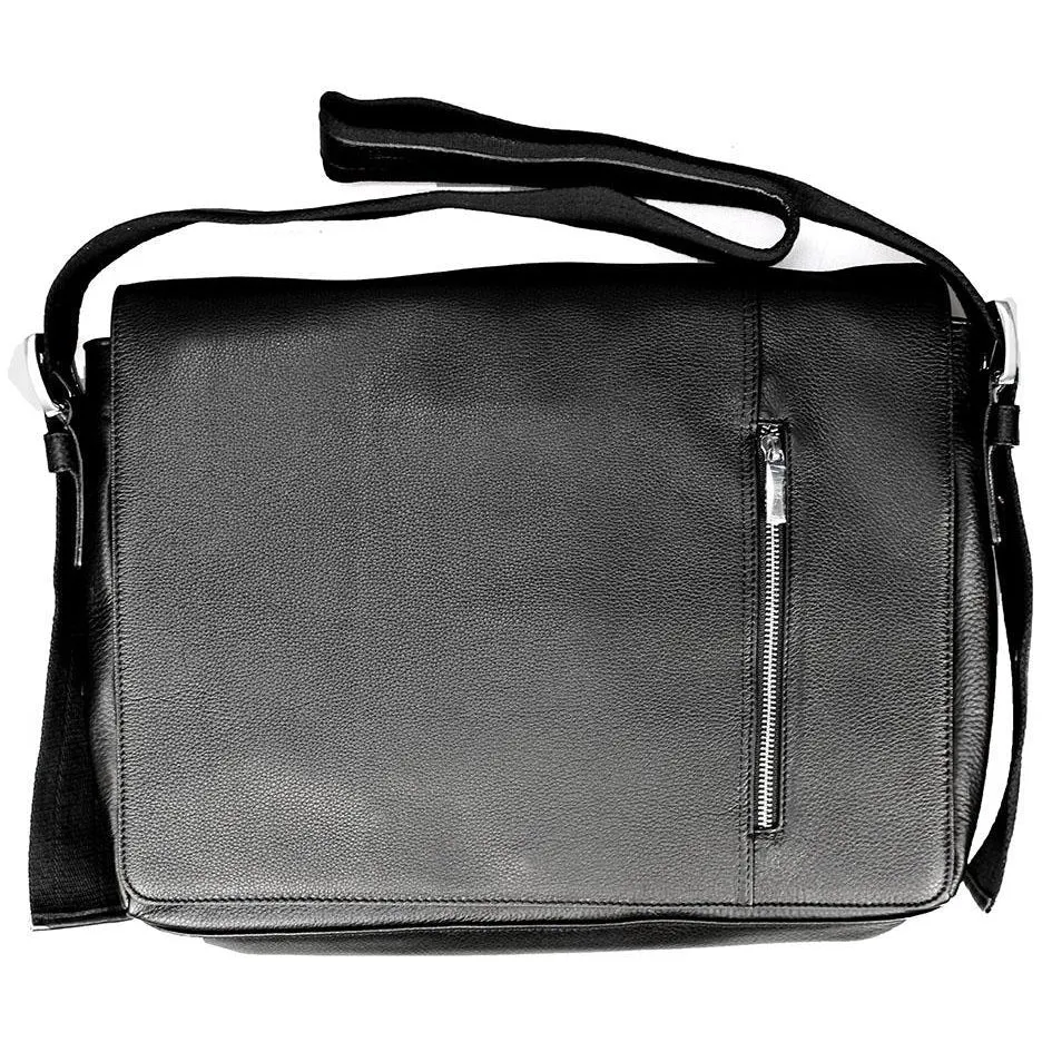 Pierre Cardin Leather Messenger/Computer Bag PC8867