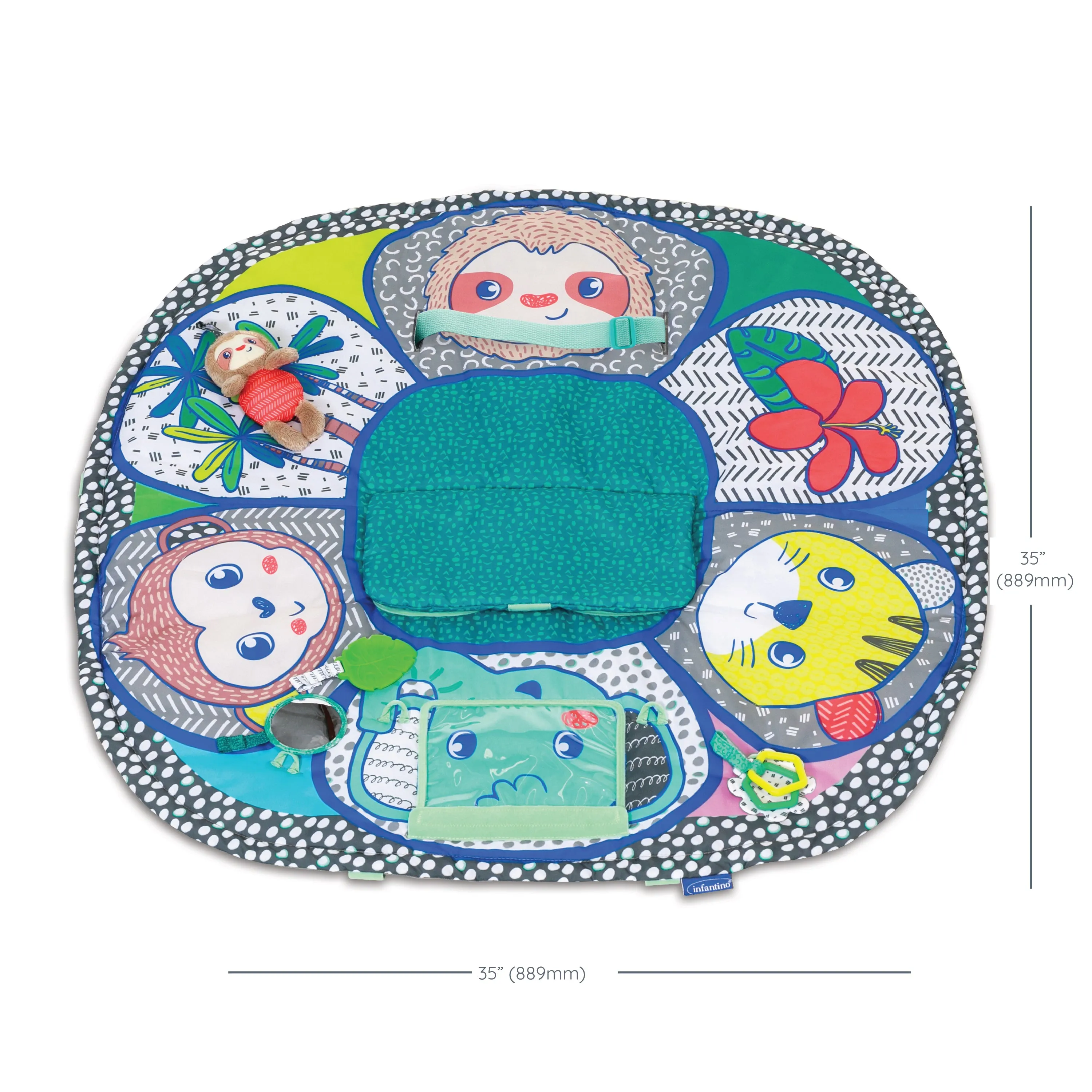 Play & Away Shopping Cart Cover & Play Mat