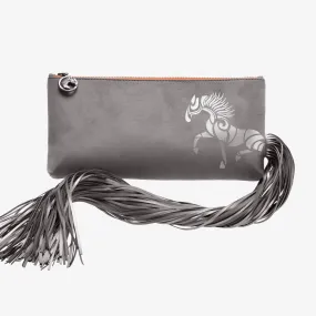 Ponytail Clutch "Koala Grey"