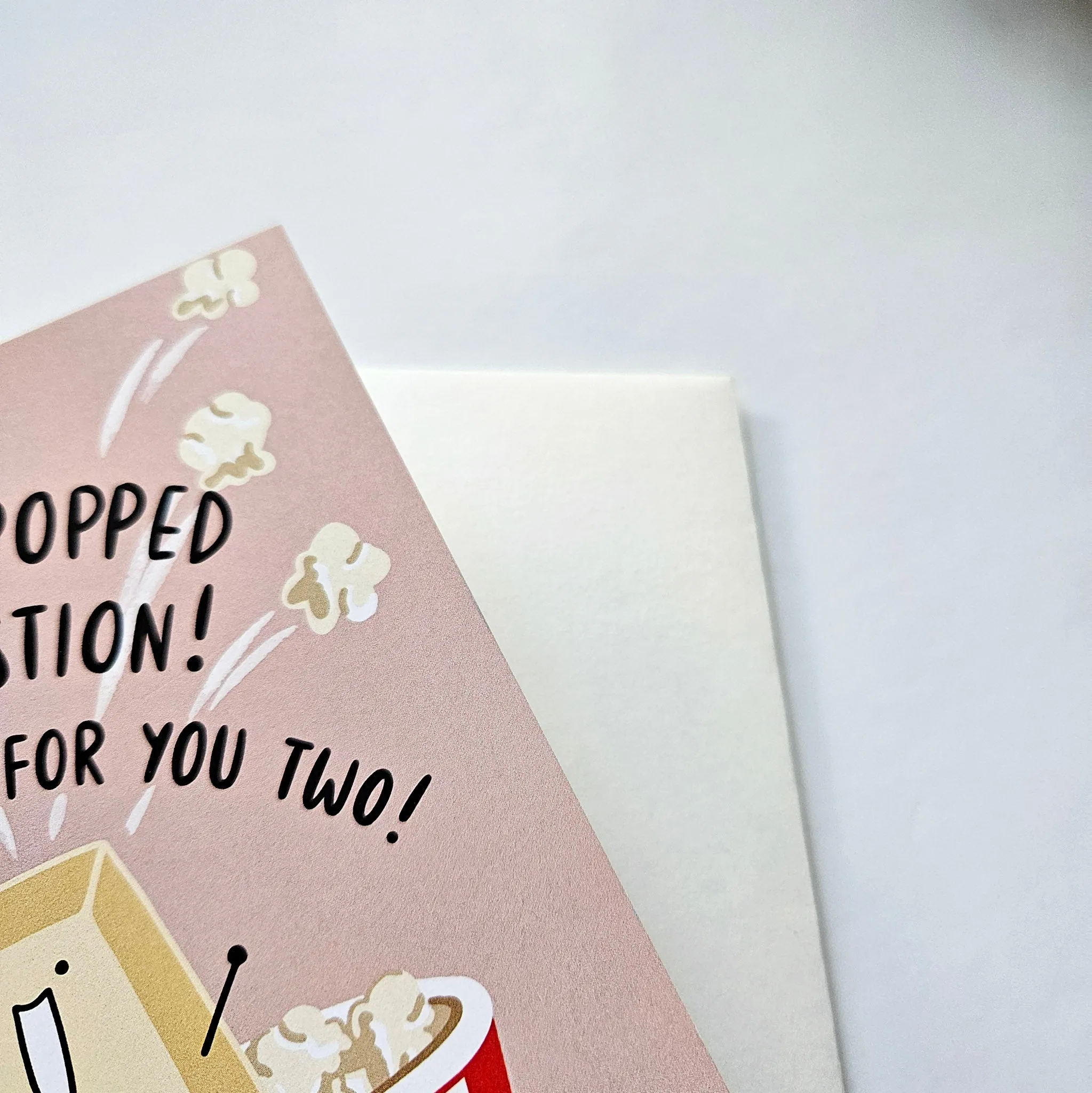 POPCORN WEDDING - Card