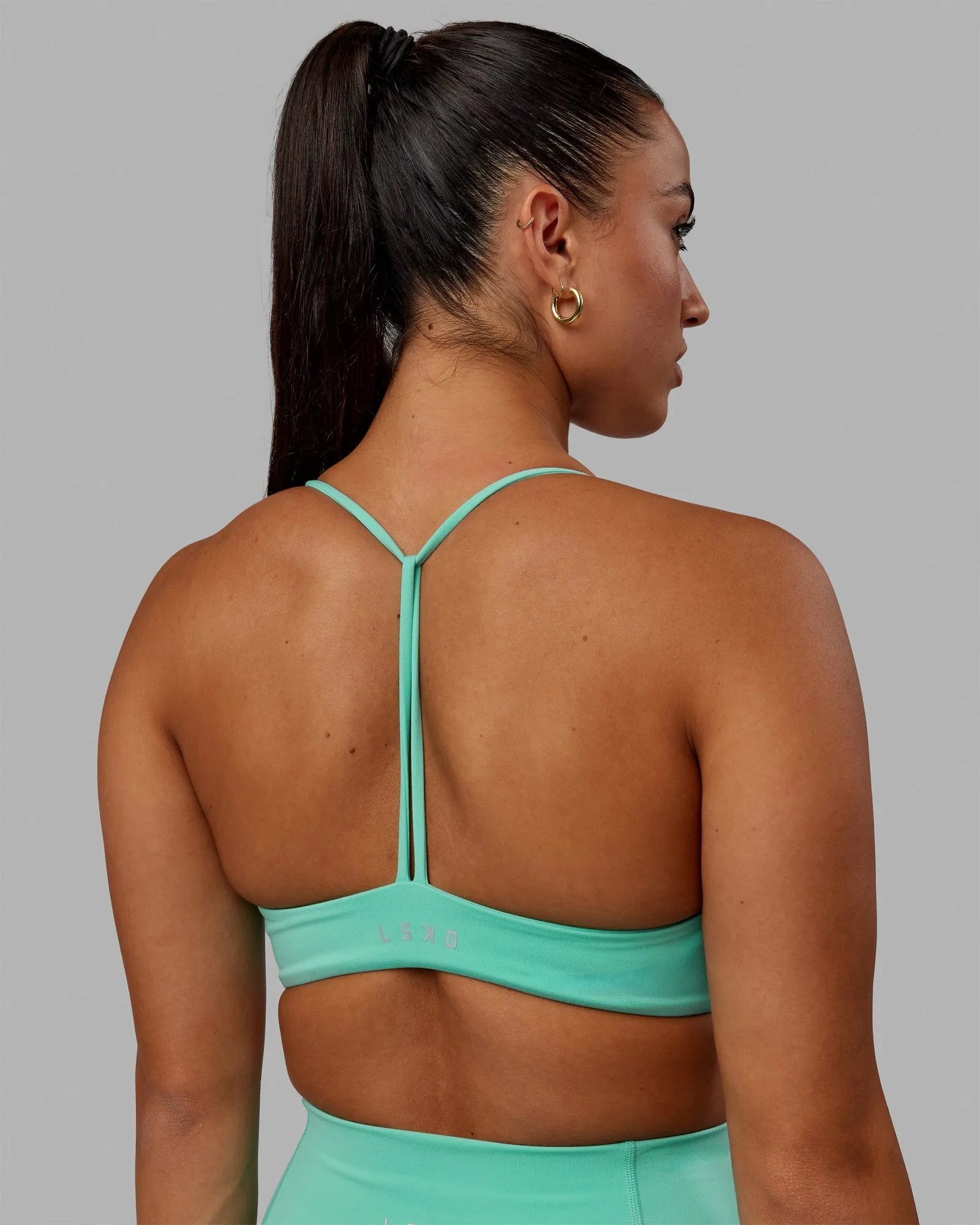 Progression Sports Bra - Aquatic Awe