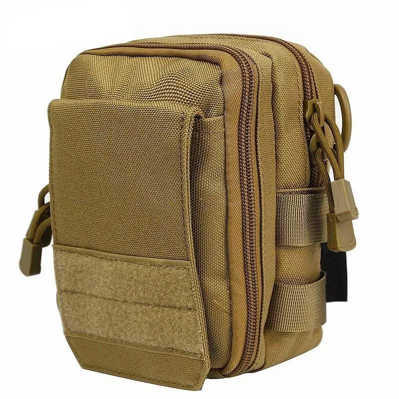 SA-P7 Military Style Compact MOLLE System Pouch / Bag with Shoulder Strap