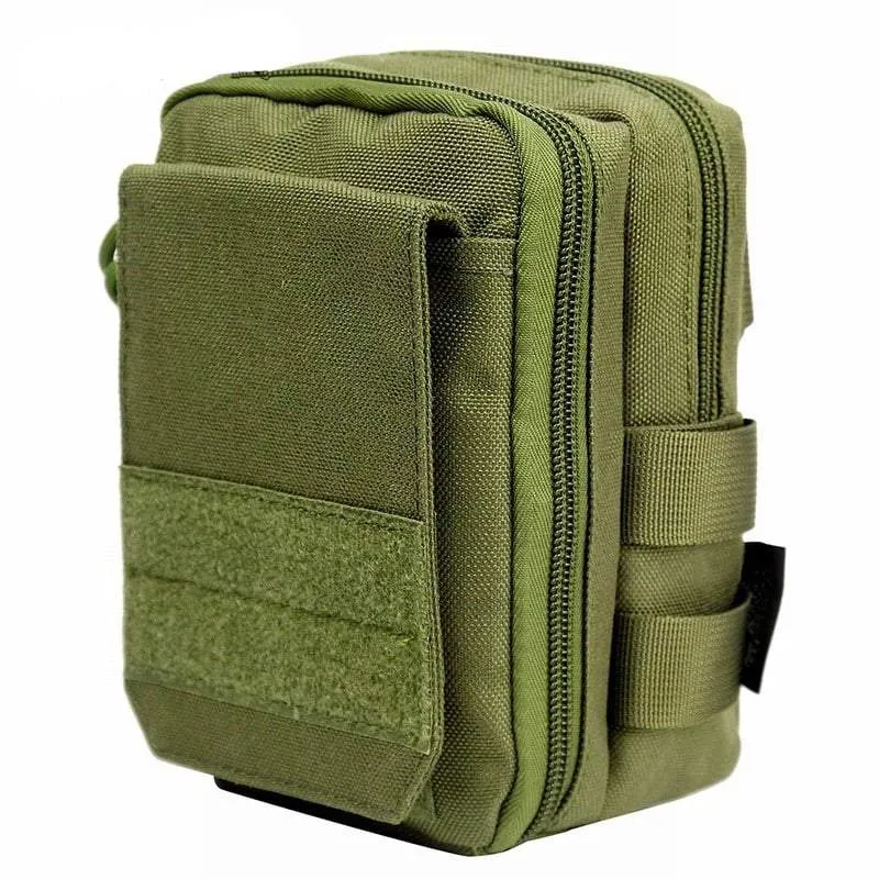 SA-P7 Military Style Compact MOLLE System Pouch / Bag with Shoulder Strap