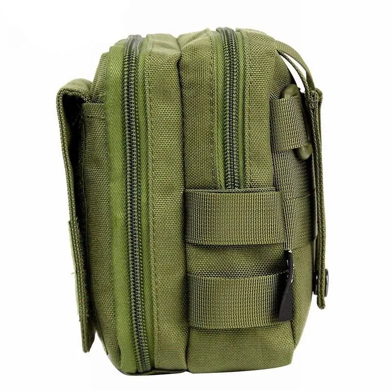 SA-P7 Military Style Compact MOLLE System Pouch / Bag with Shoulder Strap