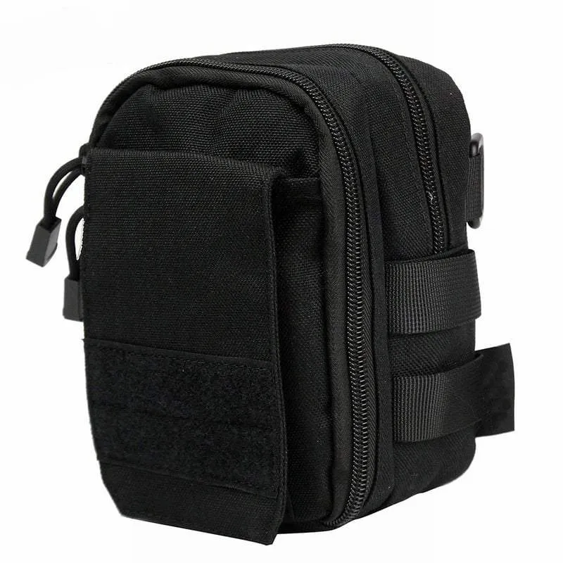 SA-P7 Military Style Compact MOLLE System Pouch / Bag with Shoulder Strap