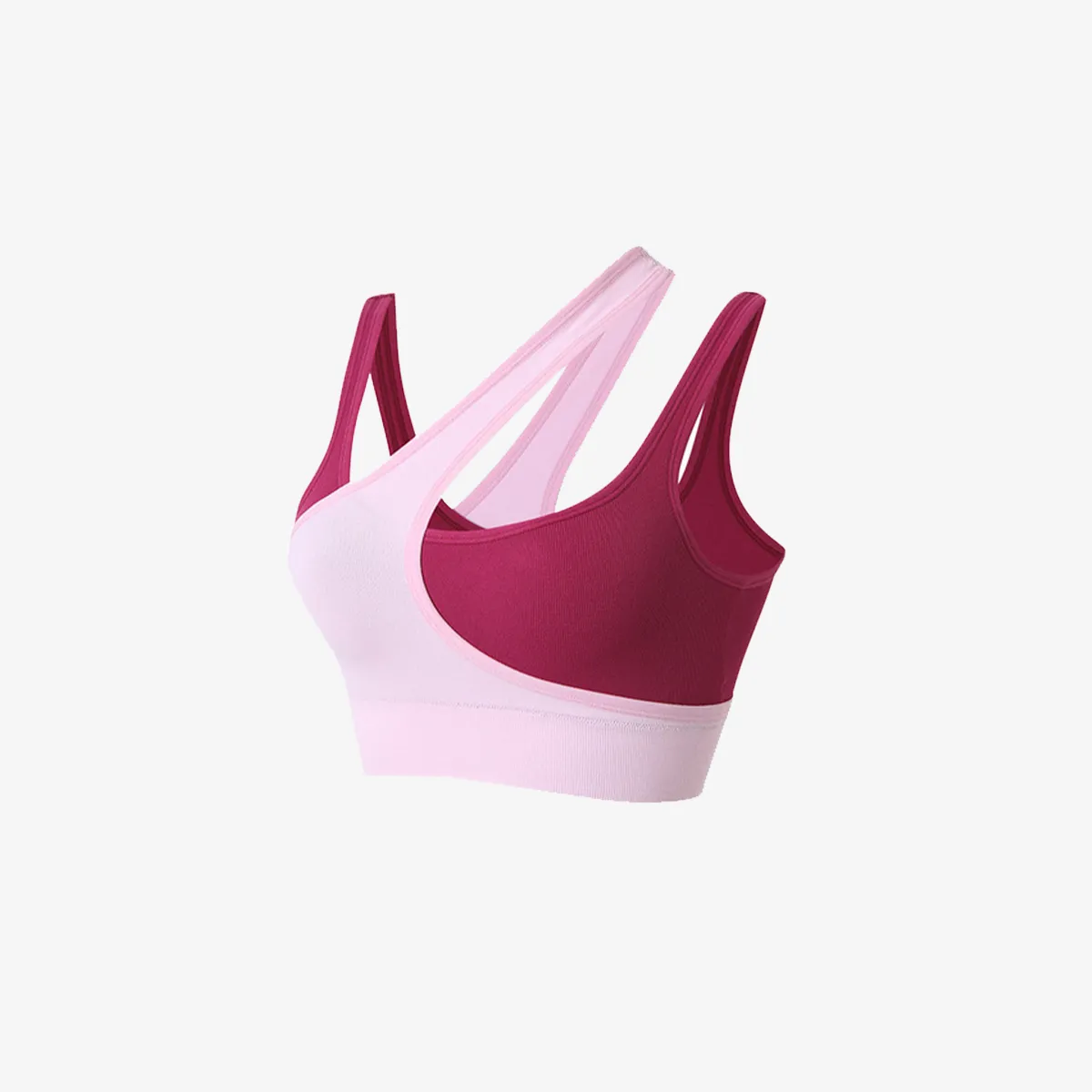 SALE - Overlay Two Tone Sports Bra