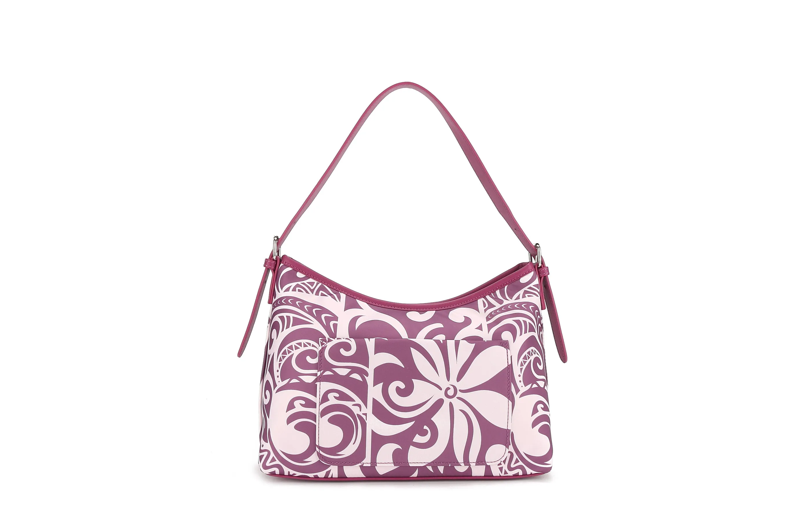 Shoulder Bag Ke'olu Tapa Tiare Mauve