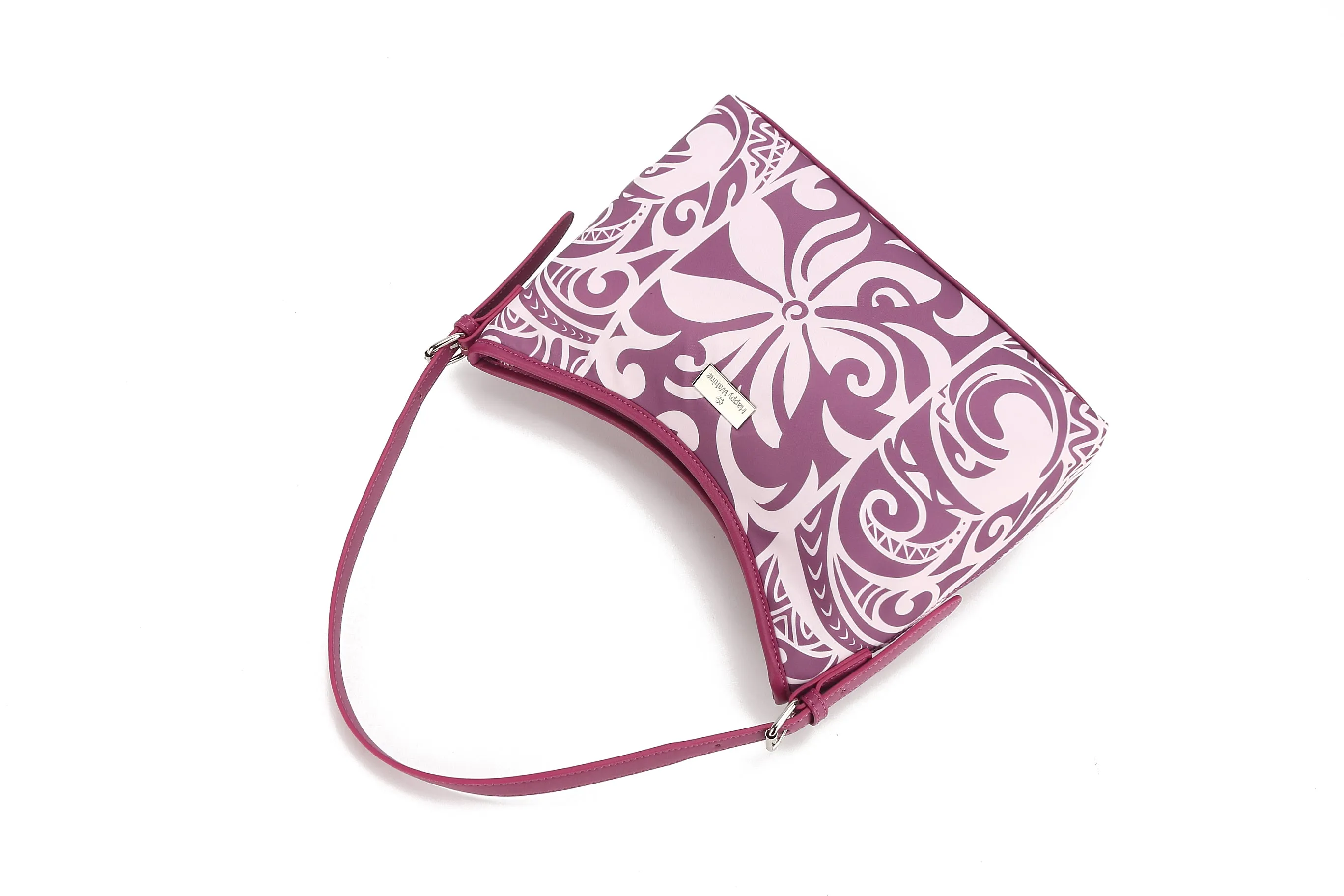 Shoulder Bag Ke'olu Tapa Tiare Mauve