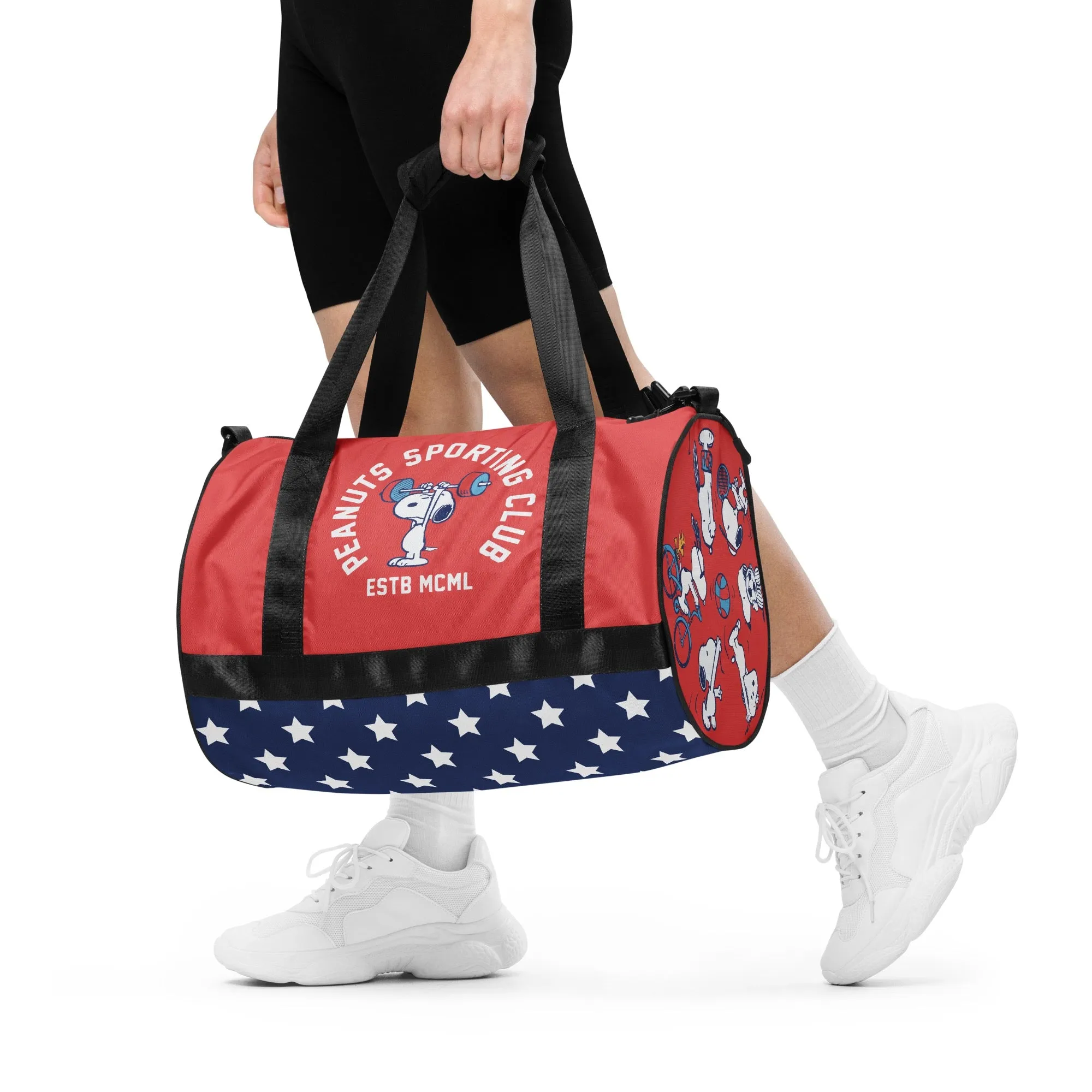 Snoopy Sports Club Gym Bag