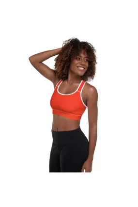 Solar Flair Padded Sports Bra