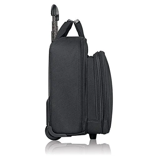 Solo New York Bryant Rolling Laptop Bag. Rolling Briefcase for Women and Men. Fits up to 17.3 inch laptop - Black