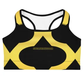 Sports Bra Gold/Black