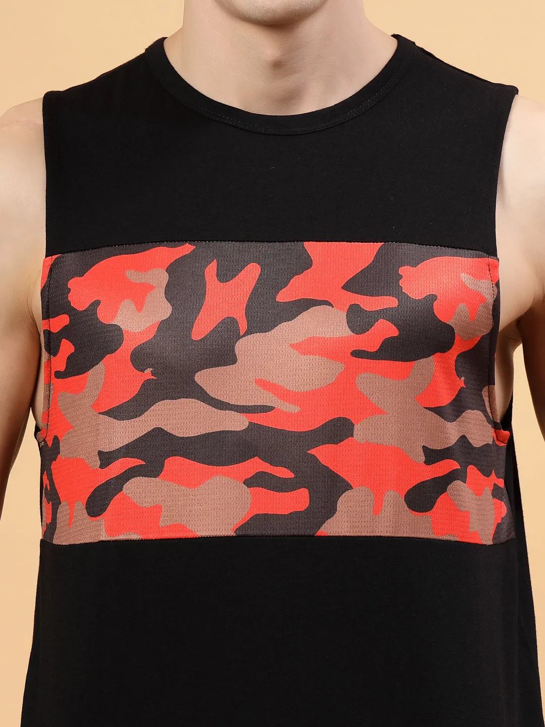 Styles Colorblock Active Vest Tee