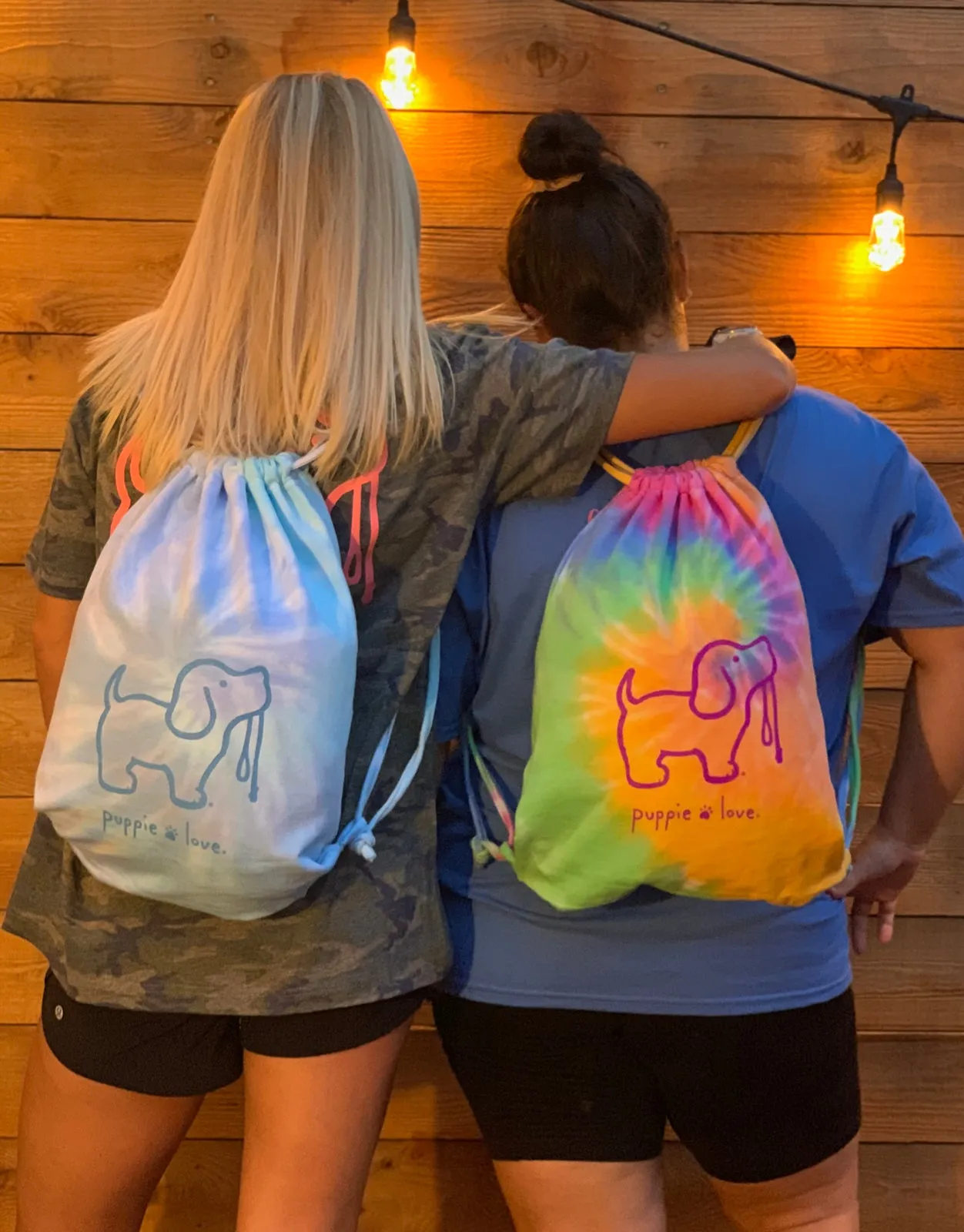 TIE DYE SPORTS BAG, COTTON CANDY