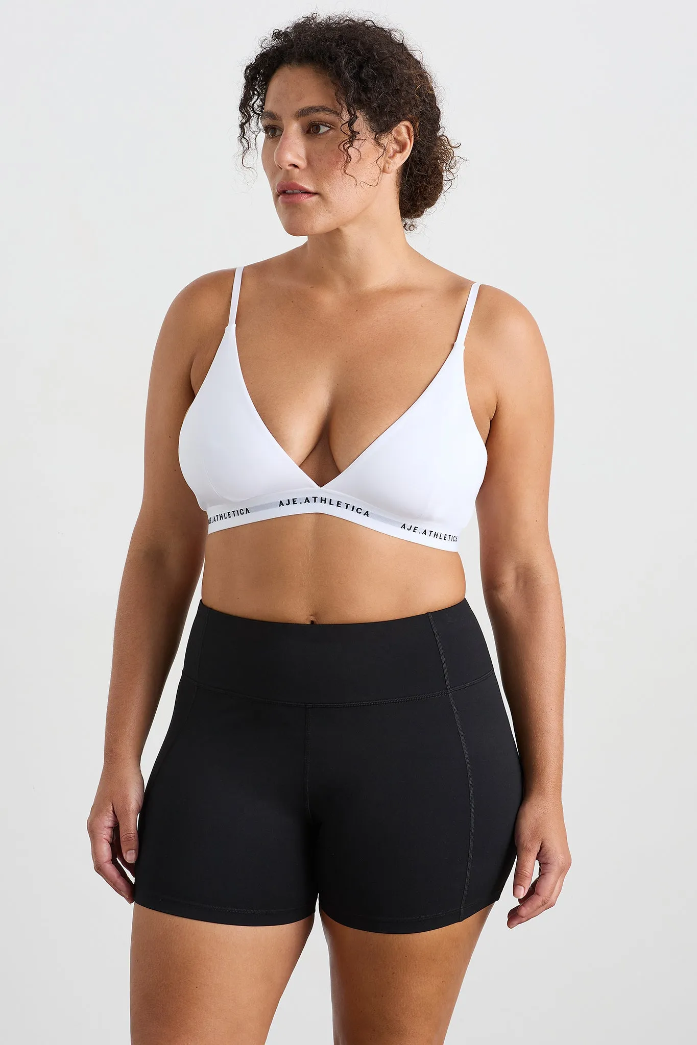 Triangle Logo Sports Bra 397