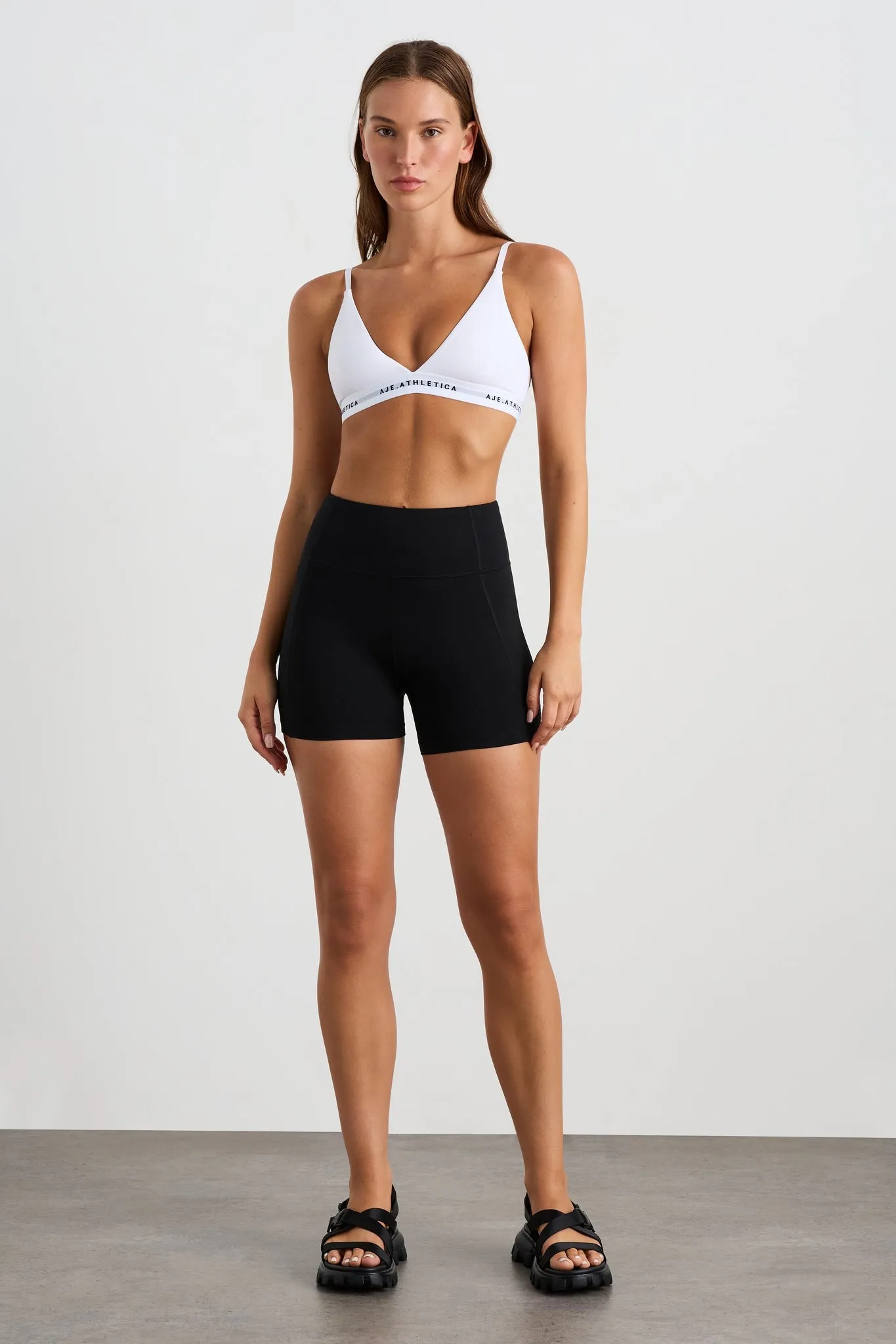 Triangle Logo Sports Bra 397