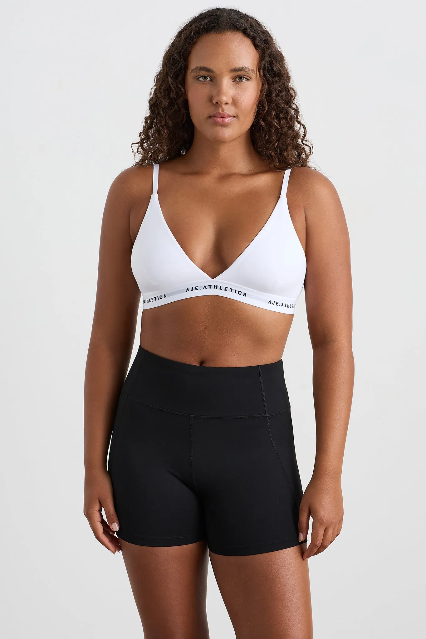 Triangle Logo Sports Bra 397