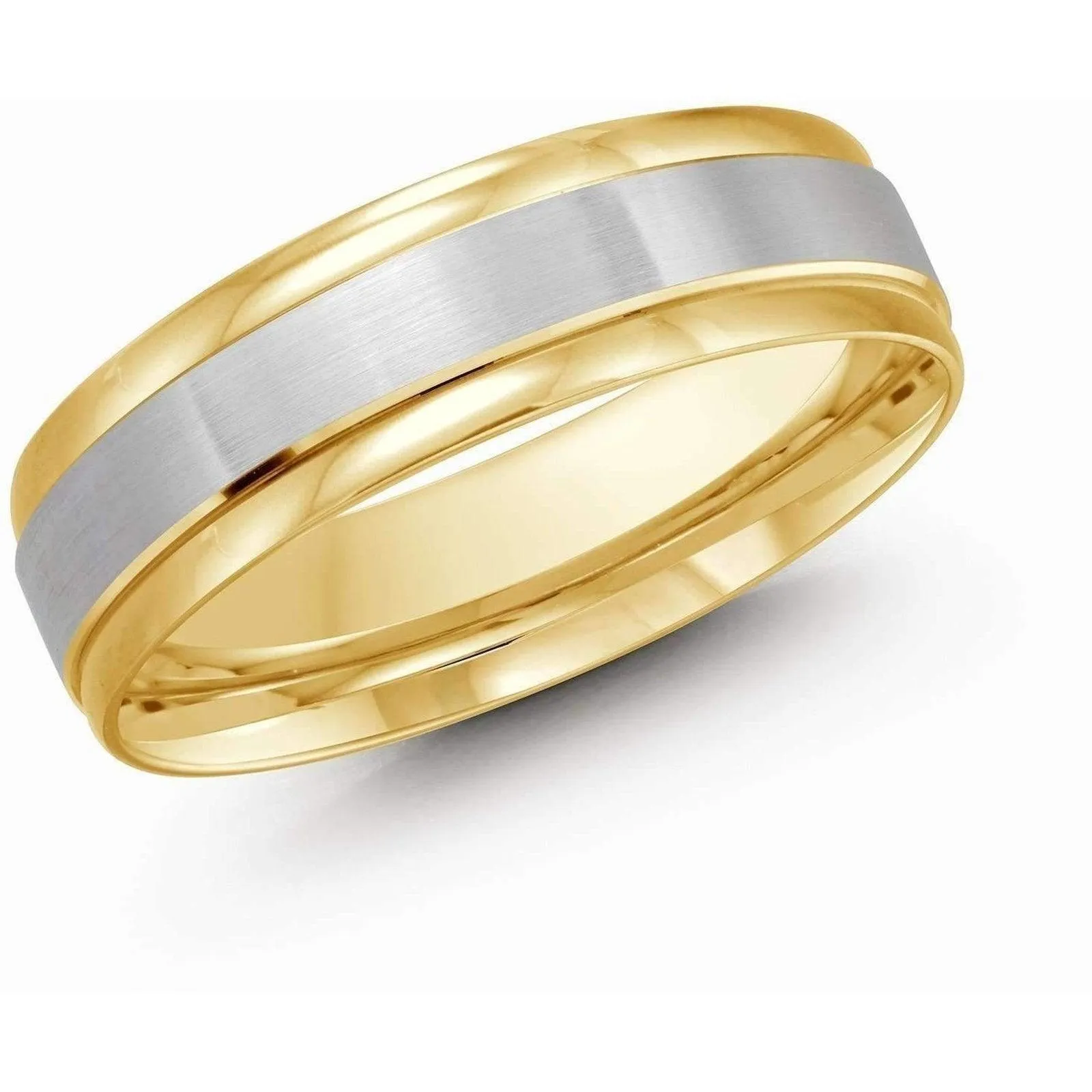 Two-Tone Wedding Band