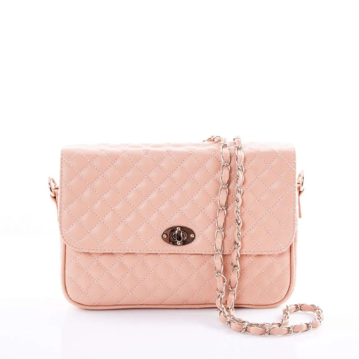 Vienna Quilted Soft Leather Cross Body Clutch Bag