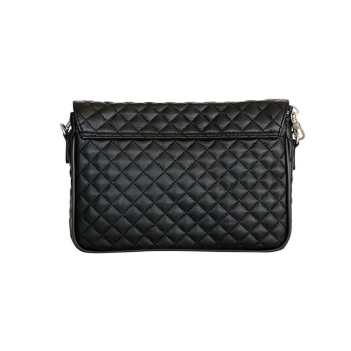 Vienna Quilted Soft Leather Cross Body Clutch Bag