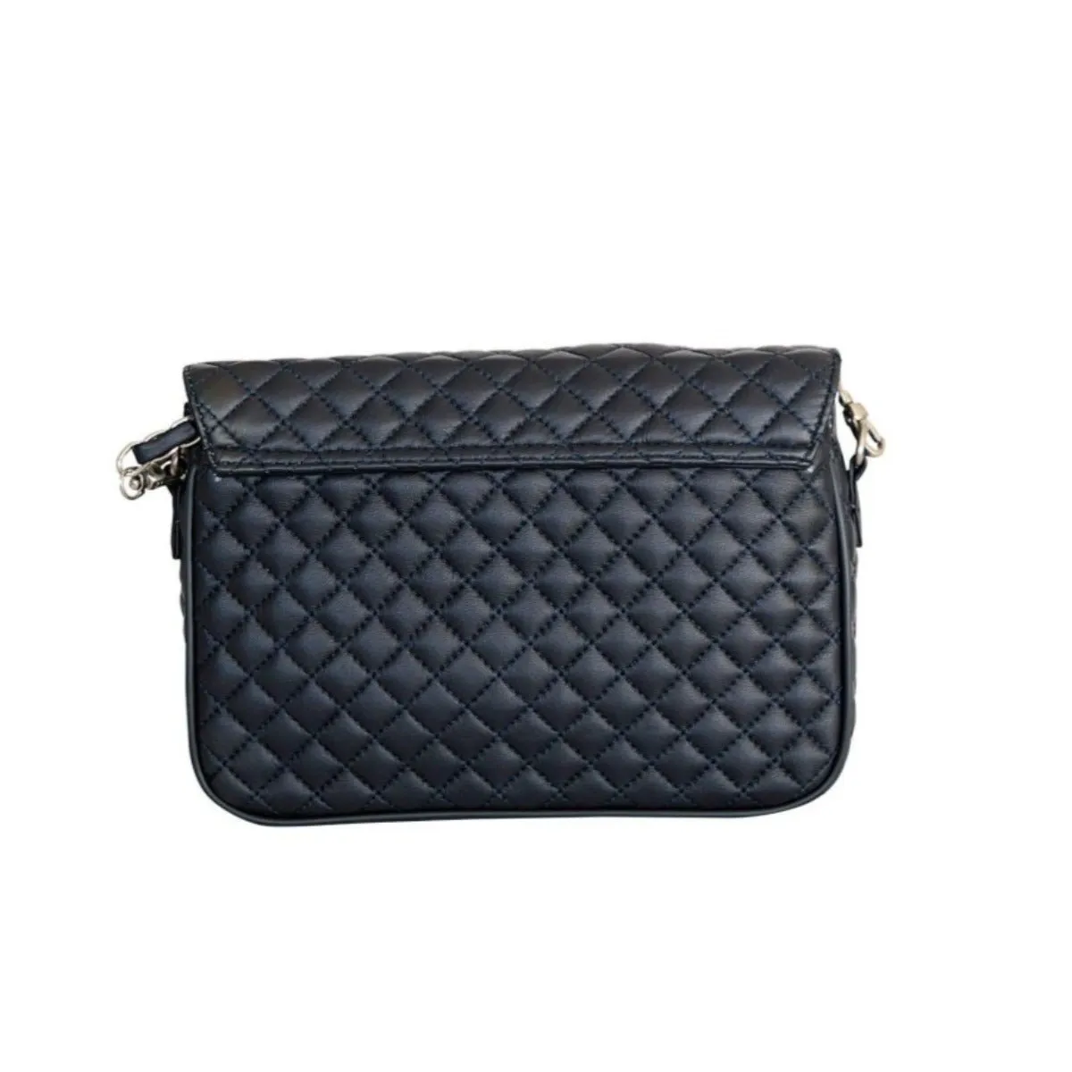 Vienna Quilted Soft Leather Cross Body Clutch Bag