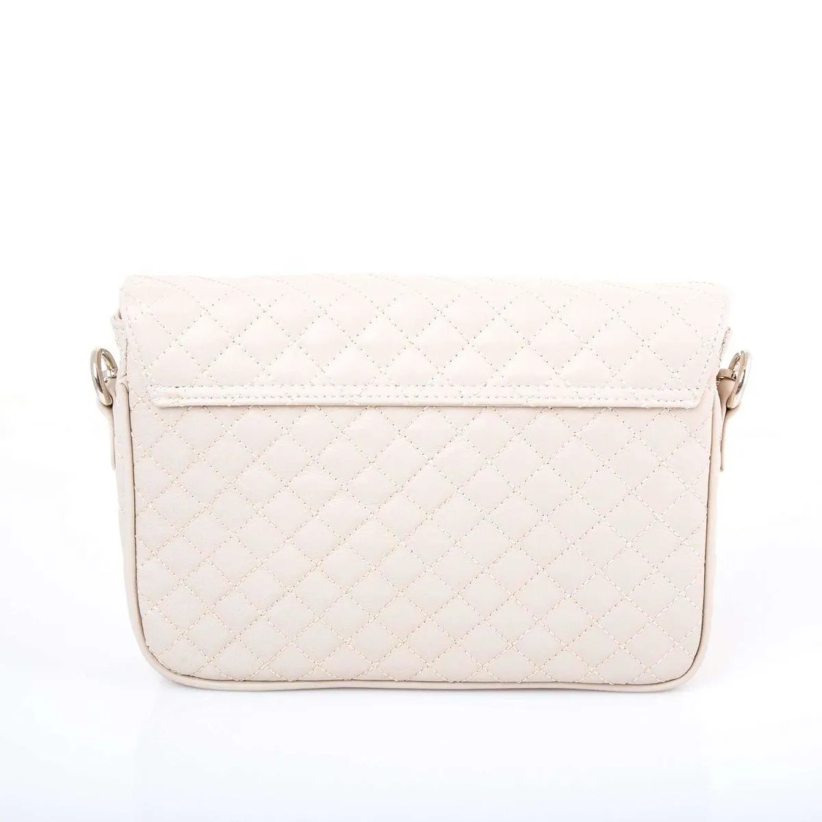 Vienna Quilted Soft Leather Cross Body Clutch Bag