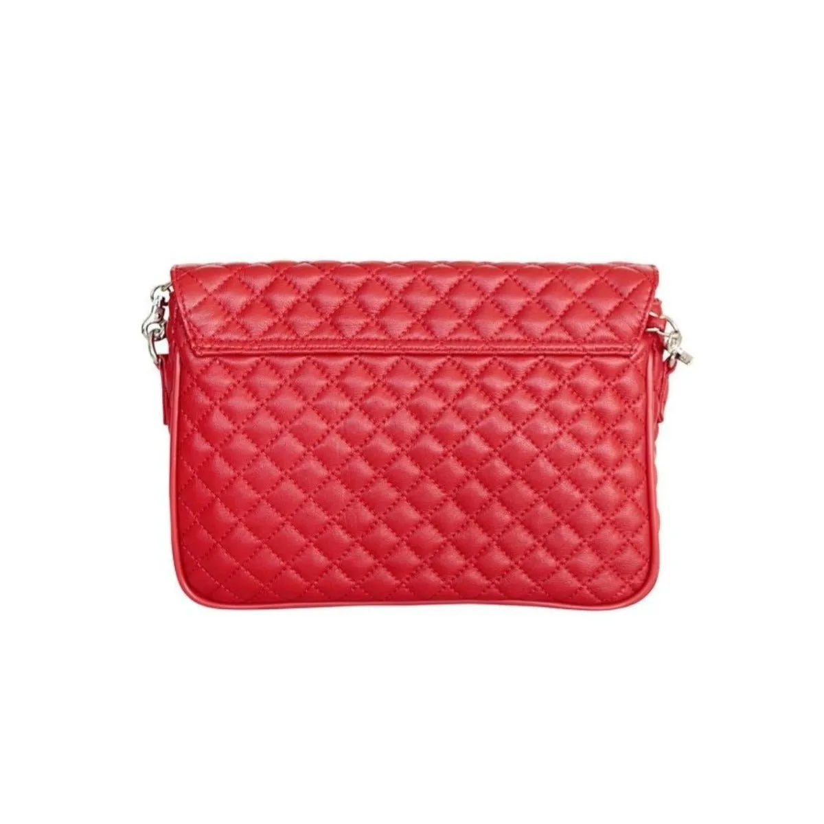 Vienna Quilted Soft Leather Cross Body Clutch Bag