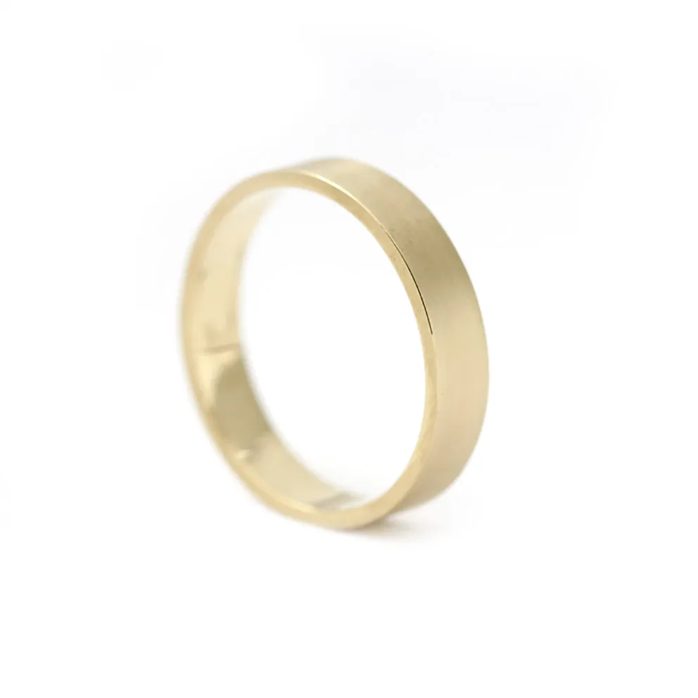 Wide Basic Wedding Band