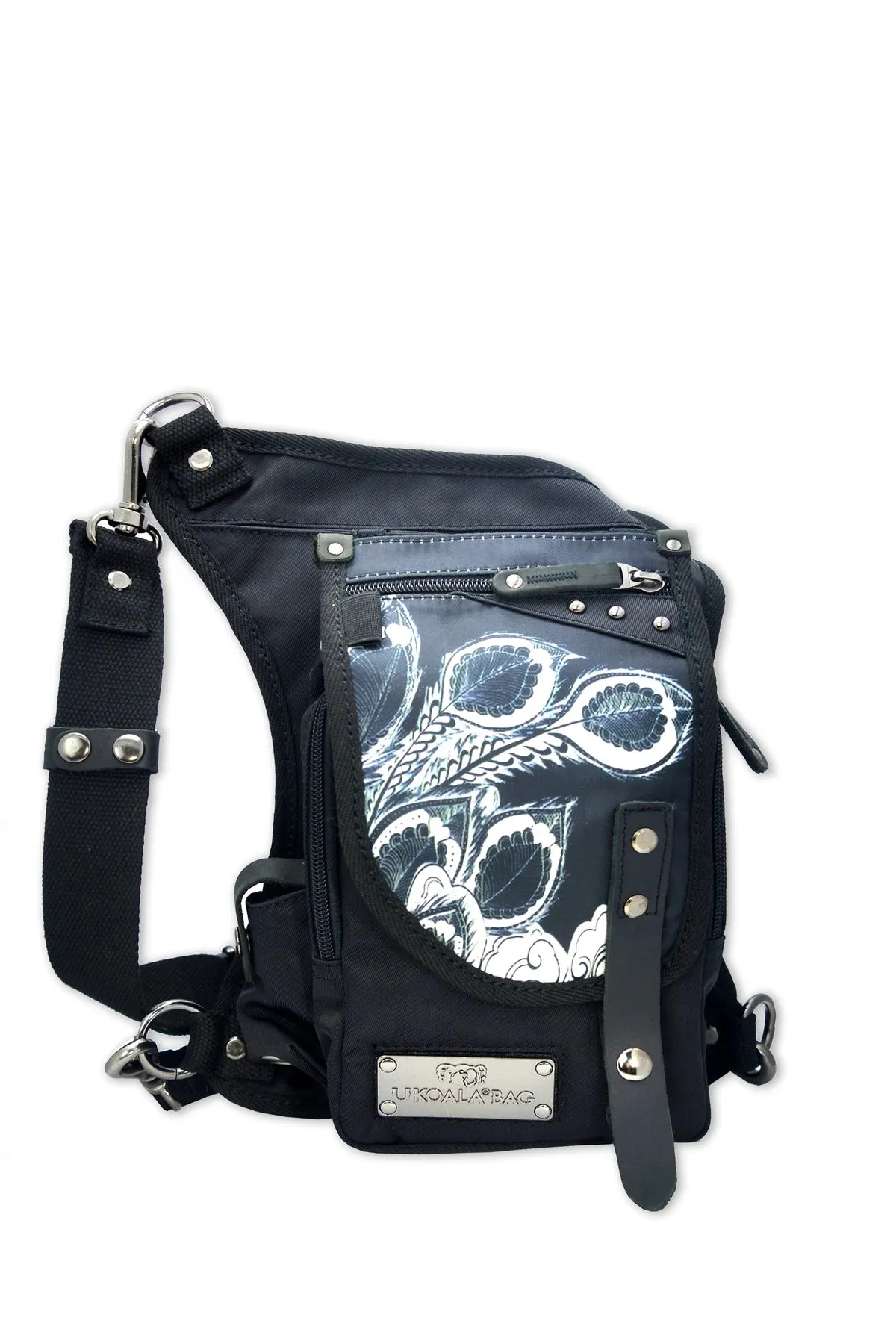 UUB Gear Zombie-Themed Crossbody Hip Bag and Backpack