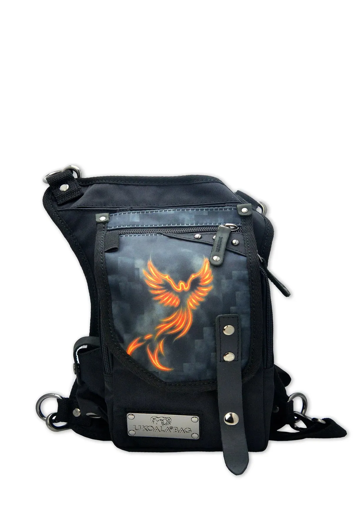 UUB Gear Zombie-Themed Crossbody Hip Bag and Backpack